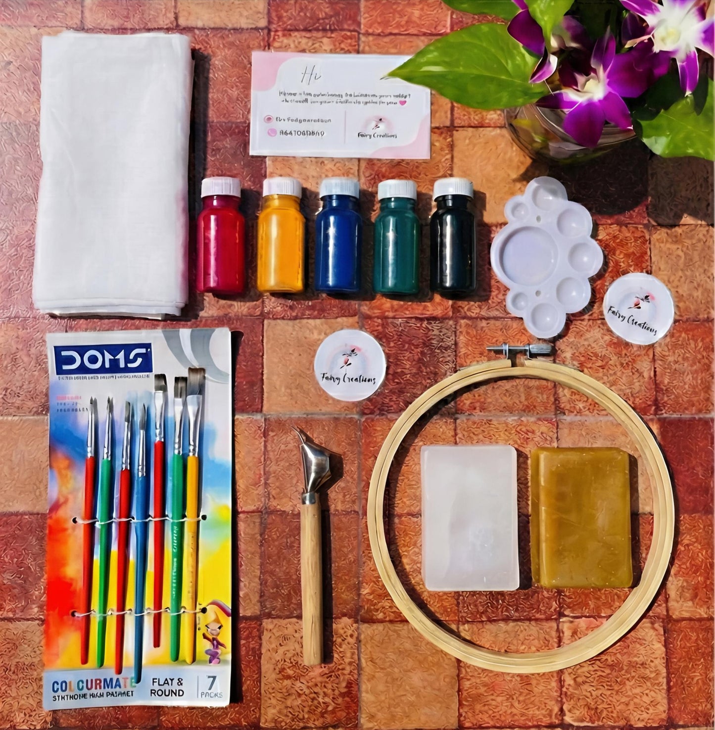 Batik painting kit