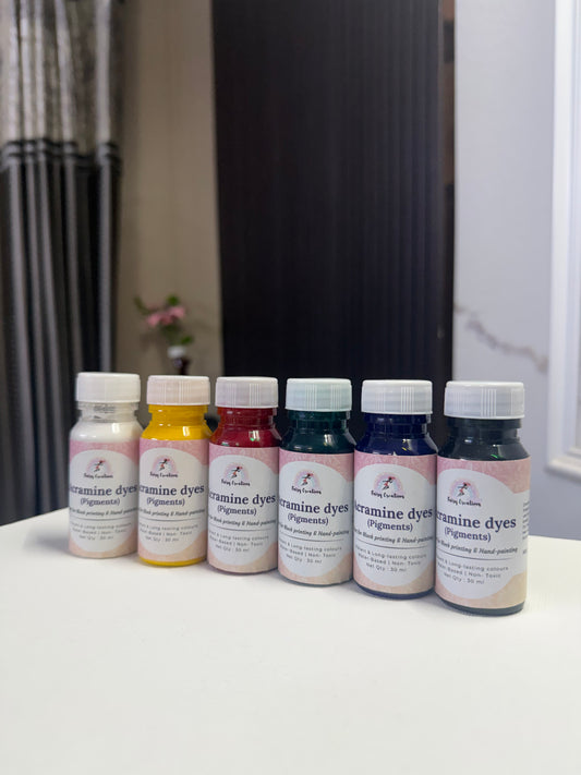 Acramine dyes (set of 6)