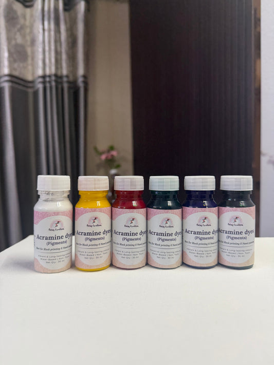 Acramine dyes (set of 6)